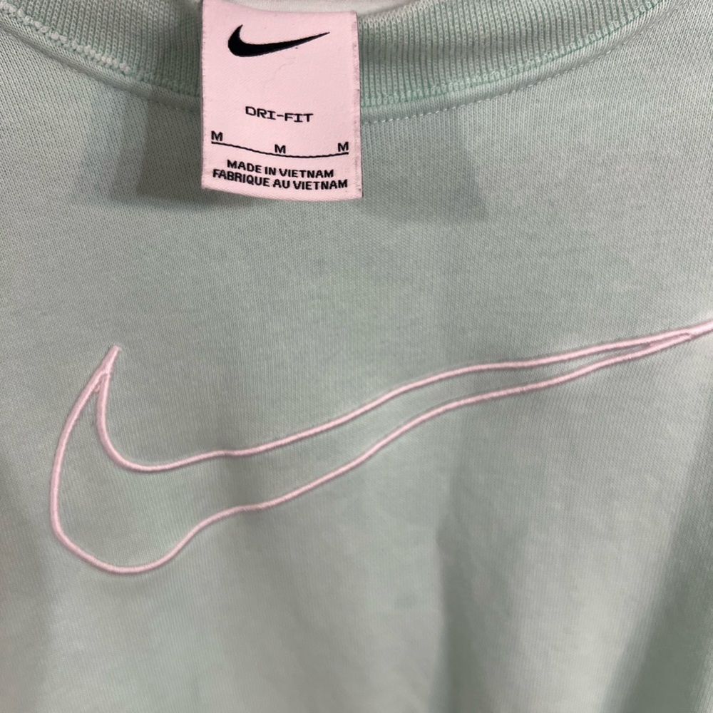 Nike Light Green Dri-FIT crewneck